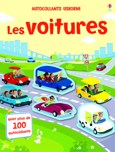 Les voitures - Autocollants Usborne