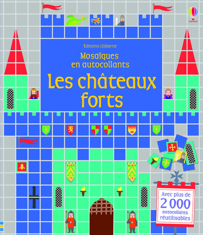 Les châteaux forts - Mosaïques en autocollants