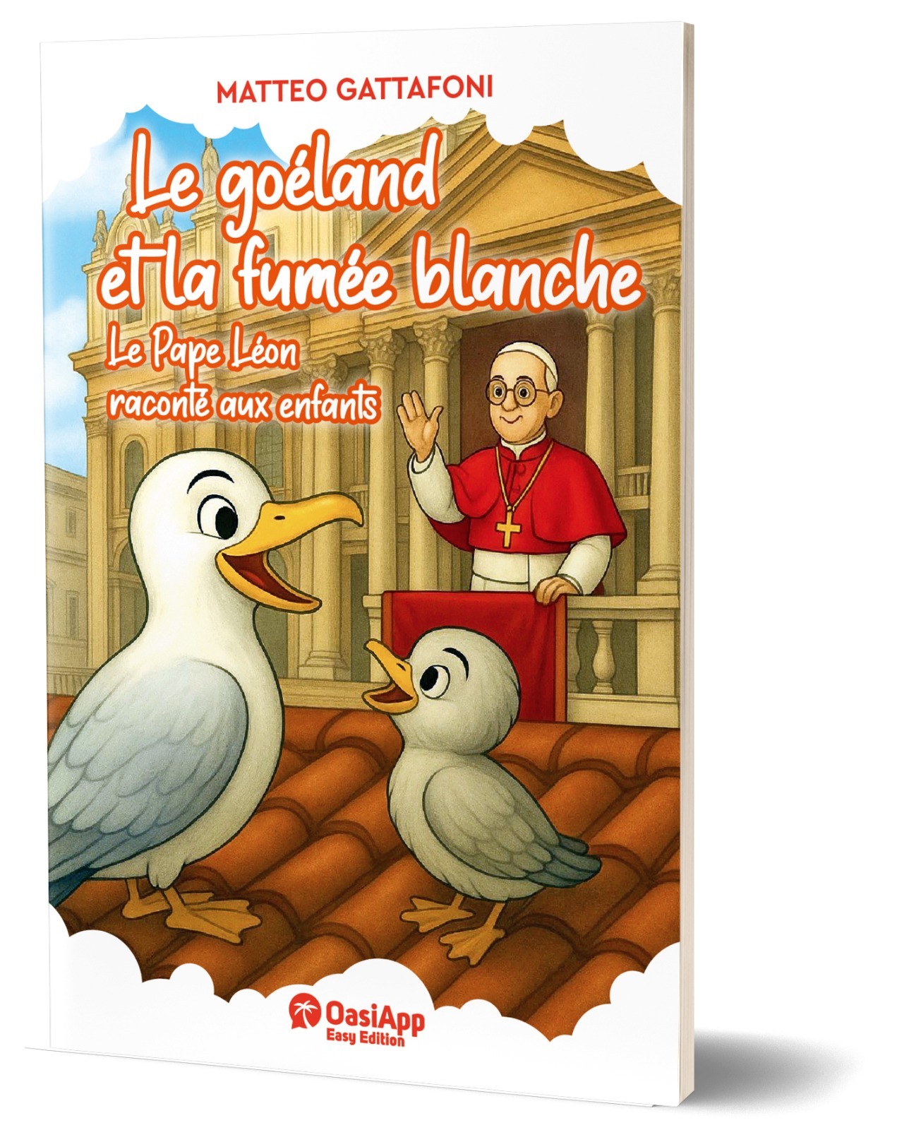 Le goéland et la fumée blanche