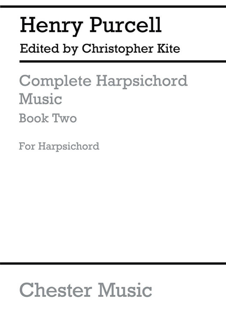 HENRY PURCELL: COMPLETE HARPSICHORD MUSIC - BOOK TWO