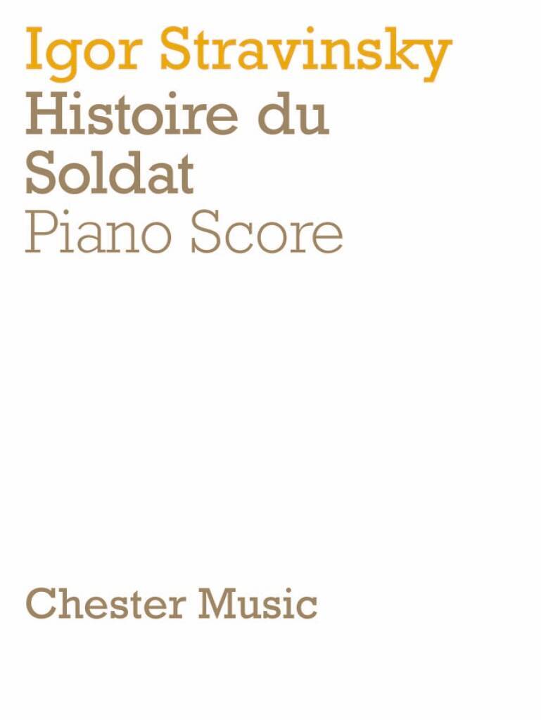 IGOR STRAVINSKY : HISTOIRE DU SOLDAT (THE SOLDIER'S TALE) - PIANO