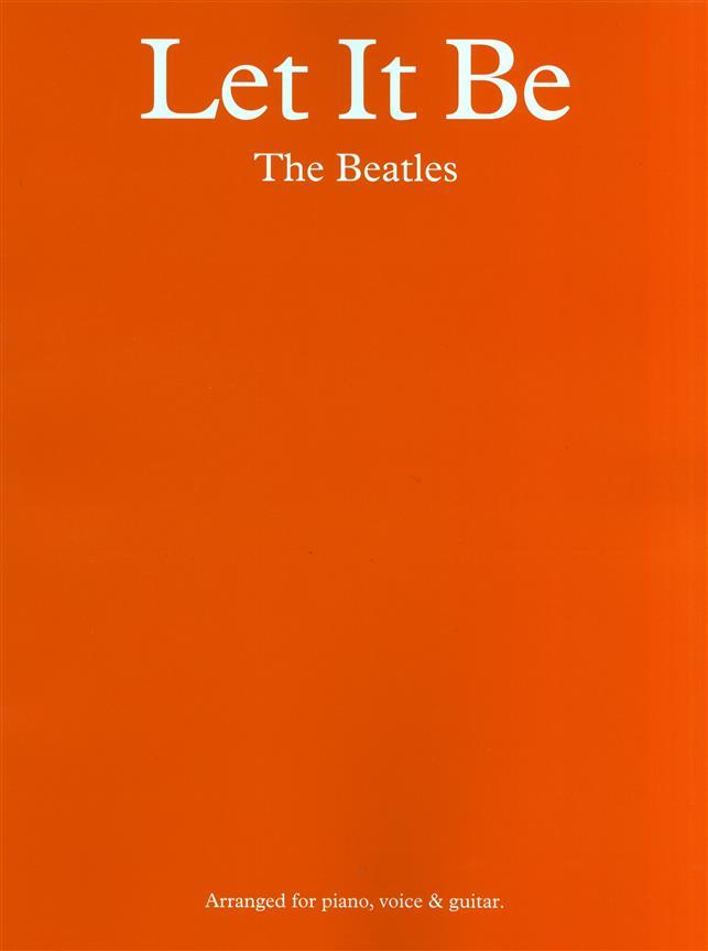 LET IT BE - THE BEATLES - ARRANGEMENT FRANK BOOTH - PIANO, CHANT ET GUITARE