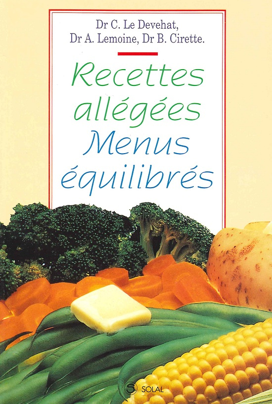 Recettes allégées, menus équilibrés