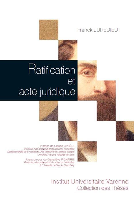 RATIFICATION ET ACTE JURIDIQUE