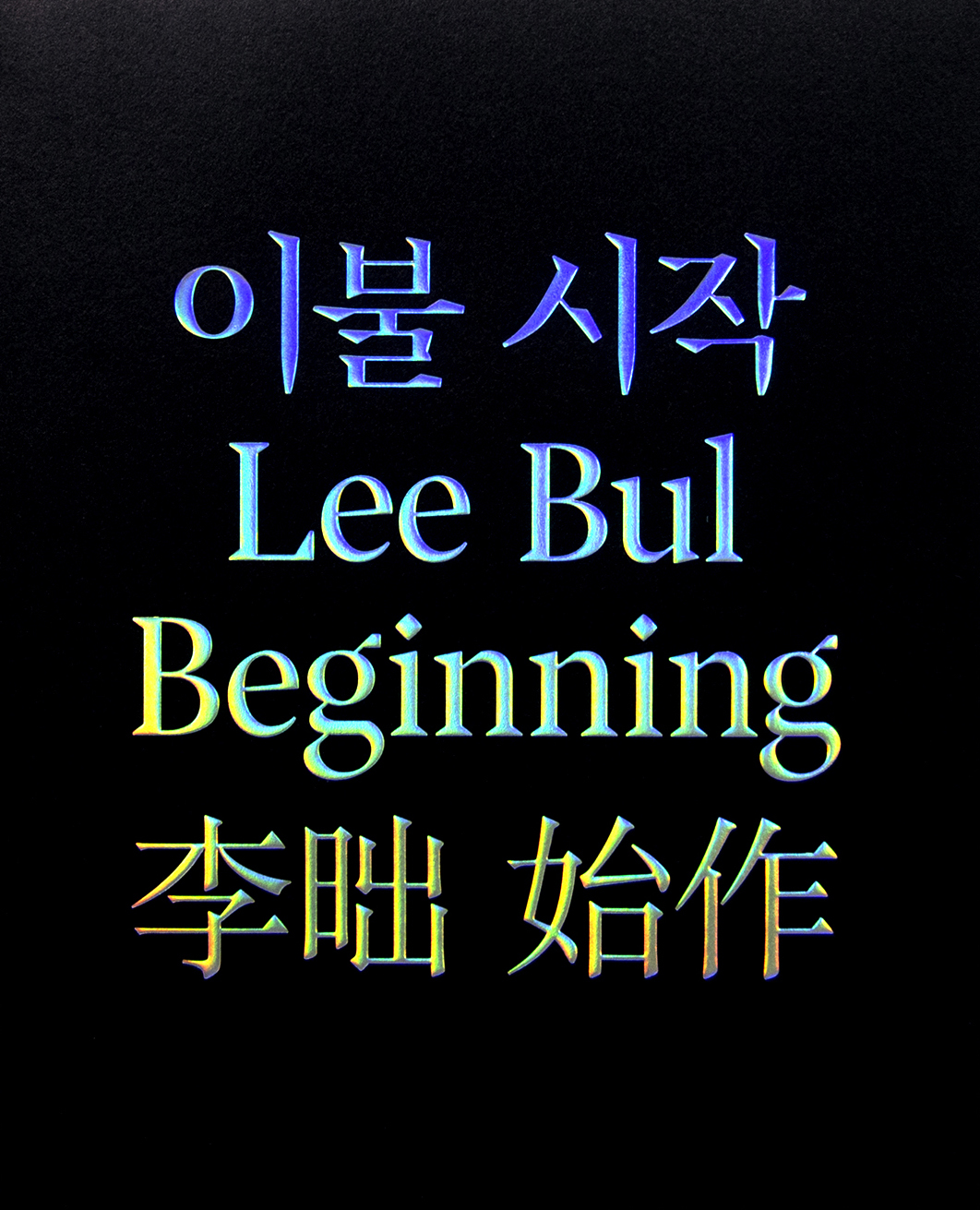 Lee Bul - Beginning