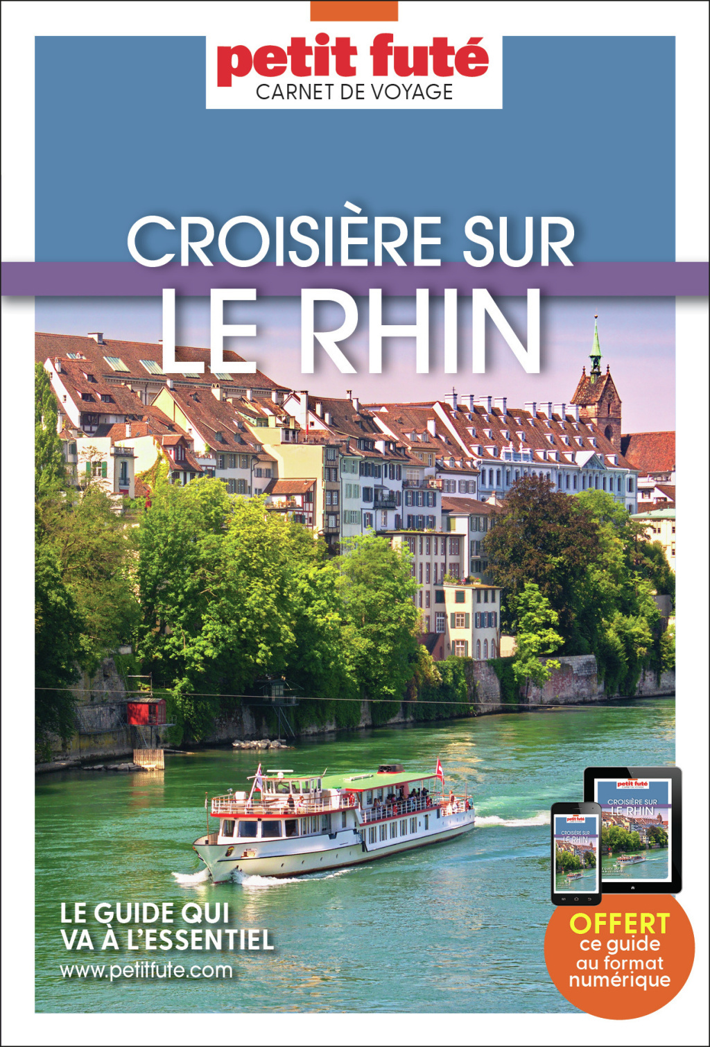 Guide Croisière Rhin 2025/2026 Carnet Petit Futé