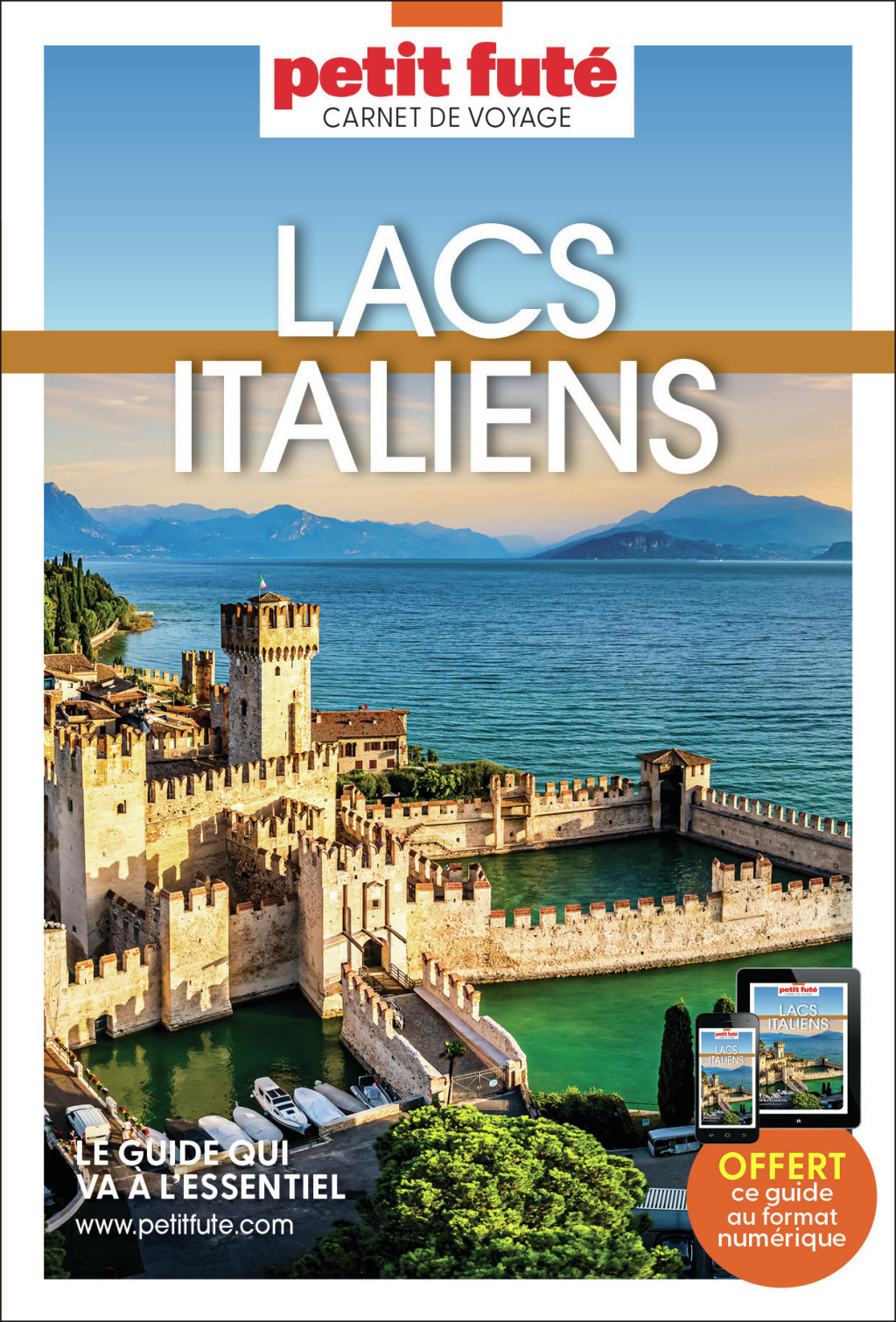 Guide Lacs Italiens 2025 Carnet Petit Futé