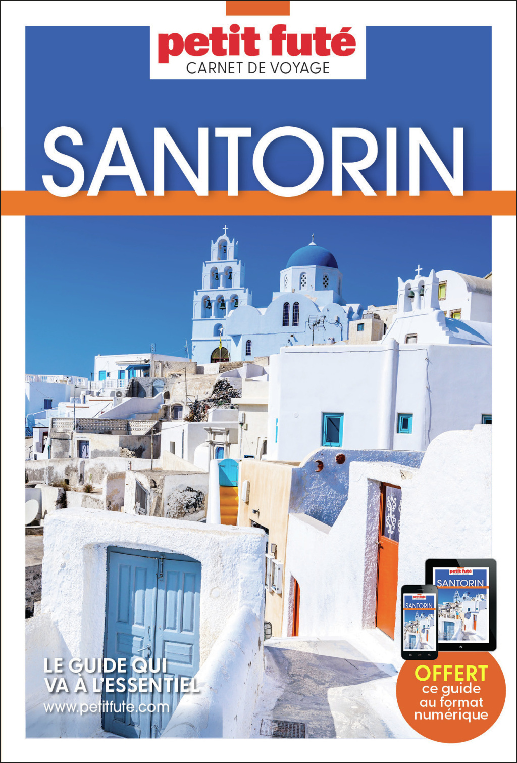 Guide Santorin 2025 Carnet Petit Futé