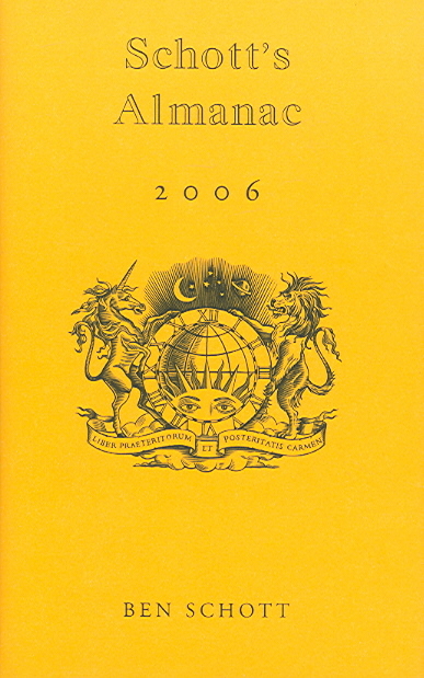 Schott's Almanac 2006