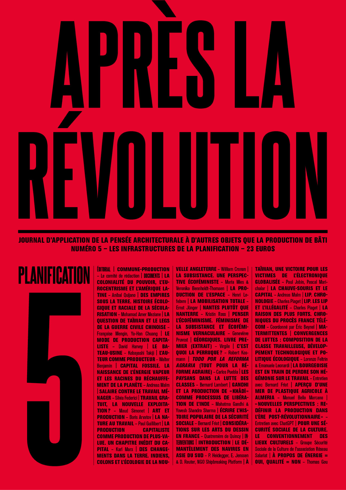 Après la révolution #5