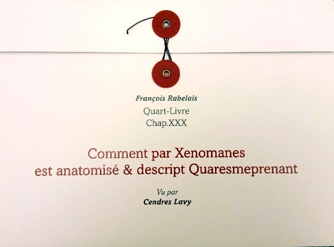 Comment par Xenomanes est anatomisé & descript Quaresmeprenant