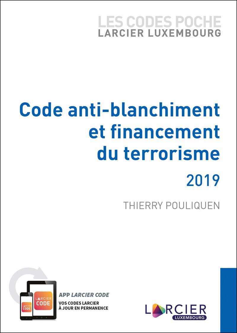 CPPL - Code anti-blanchiment et financement du terrorisme