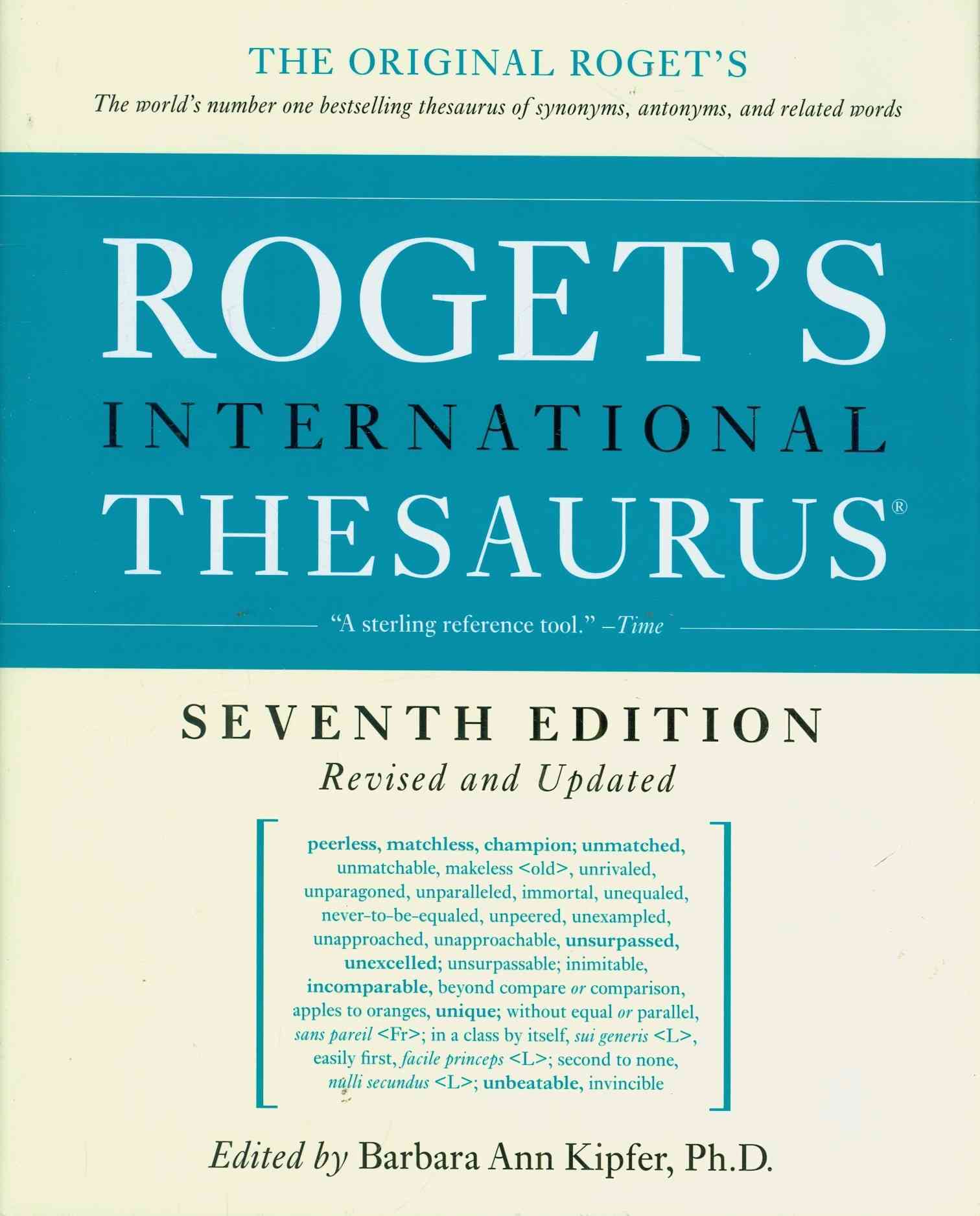 Roget's International Thesaurus