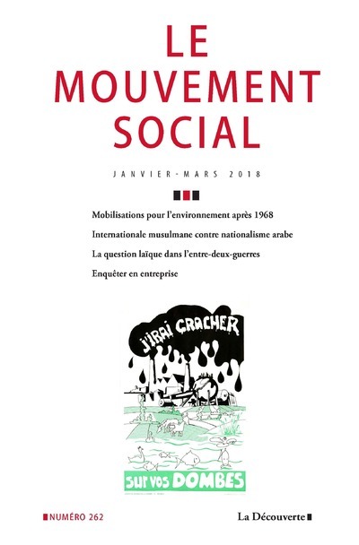 Le mouvement social numéro 262 Varia