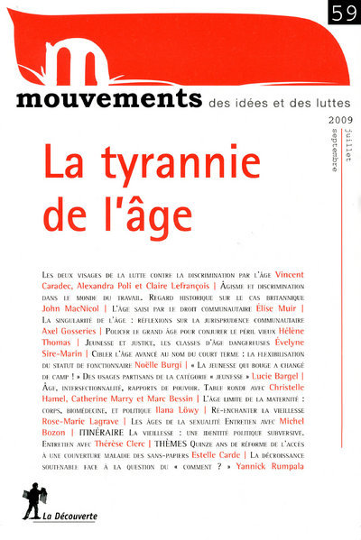 Revue Mouvements numéro 59 La tyrannie de l'âge