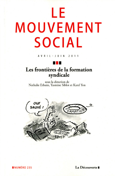 Le mouvement social numéro 235 Les frontières de la formation syndicale