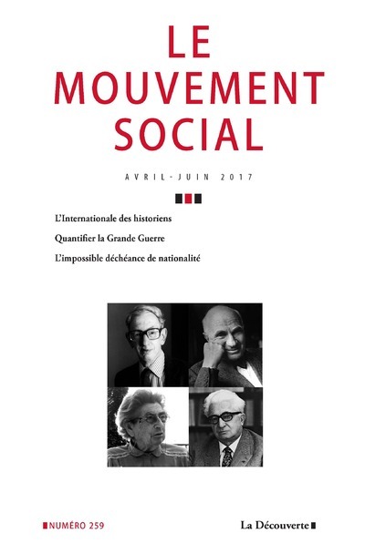 Le mouvement social numéro 259 Varia