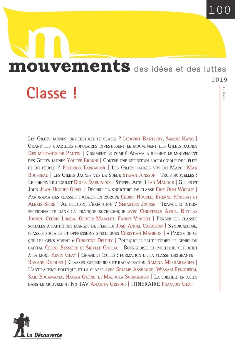 Revue Mouvements numéro 100 Classe !