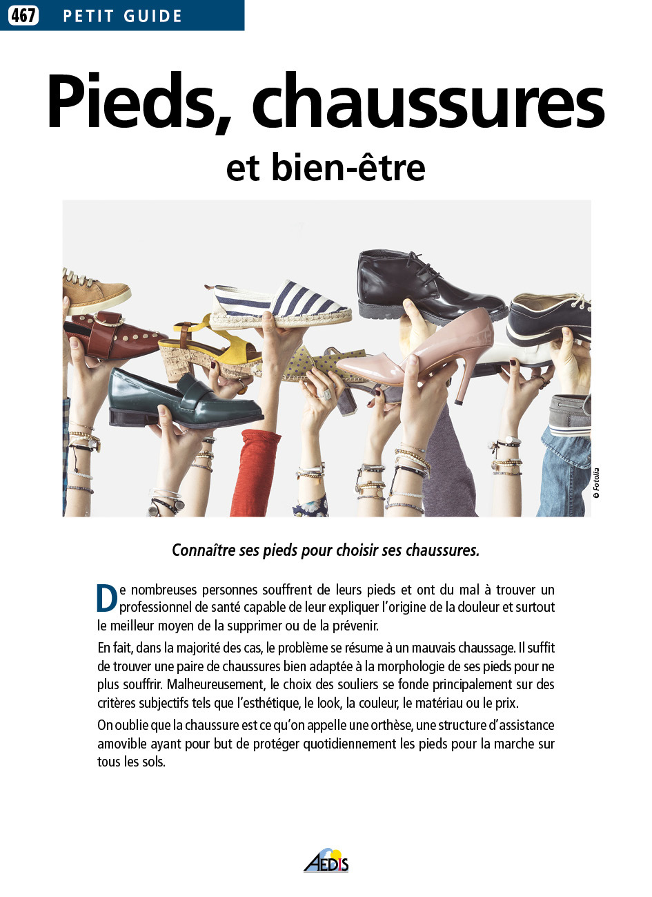 PIEDS,CHAUSSURES ET BIEN ETRE