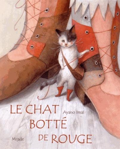 CHAT BOTTE DE ROUGE