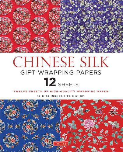 Gift Wrapping Papers Chinese Silk /anglais