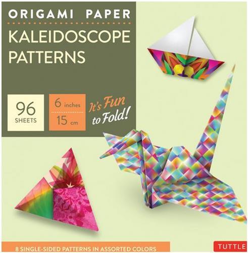 Origami Paper Kaleidoscope Patterns Small 6 96 sheets /anglais