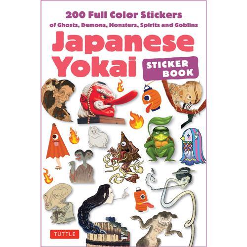 Japanese Yokai Sticker Book /anglais