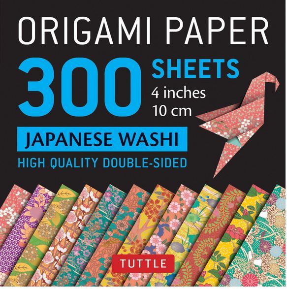 Origami Papers 300 Sheets Japanese Washi /anglais