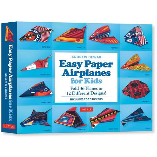 Easy Paper Airplanes for Kids Kit /anglais