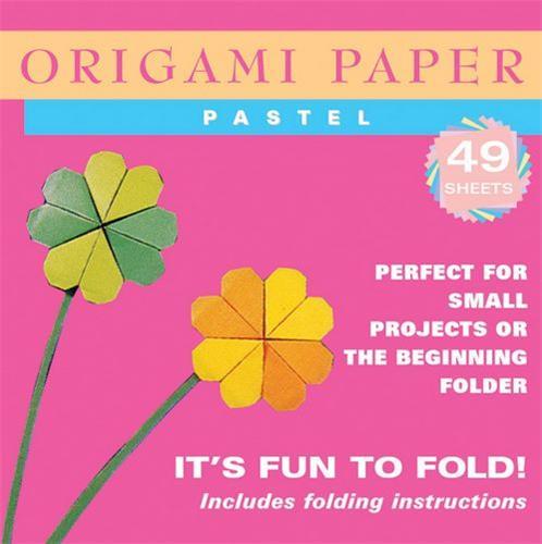 Origami Paper Pastel 6 3/4" 49 Sheets /anglais