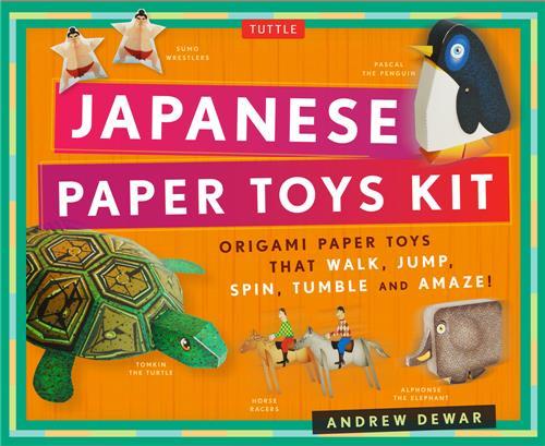 Japanese Papertoys kit /anglais