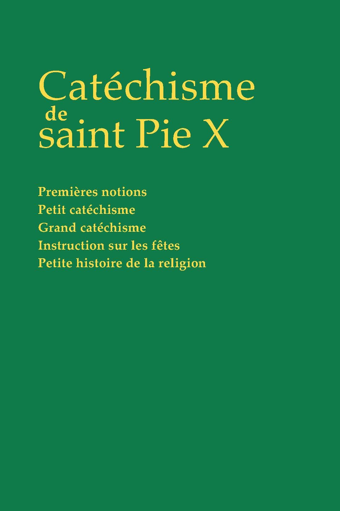 Catéchisme de saint Pie X