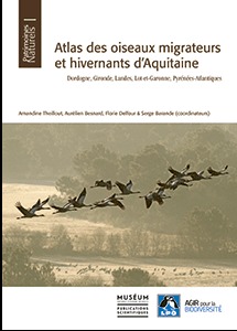 Atlas des oiseaux migrateurs et hivernants d'Aquitaine : Dordogne, Gironde, Landes, Lot-et-Garonne,