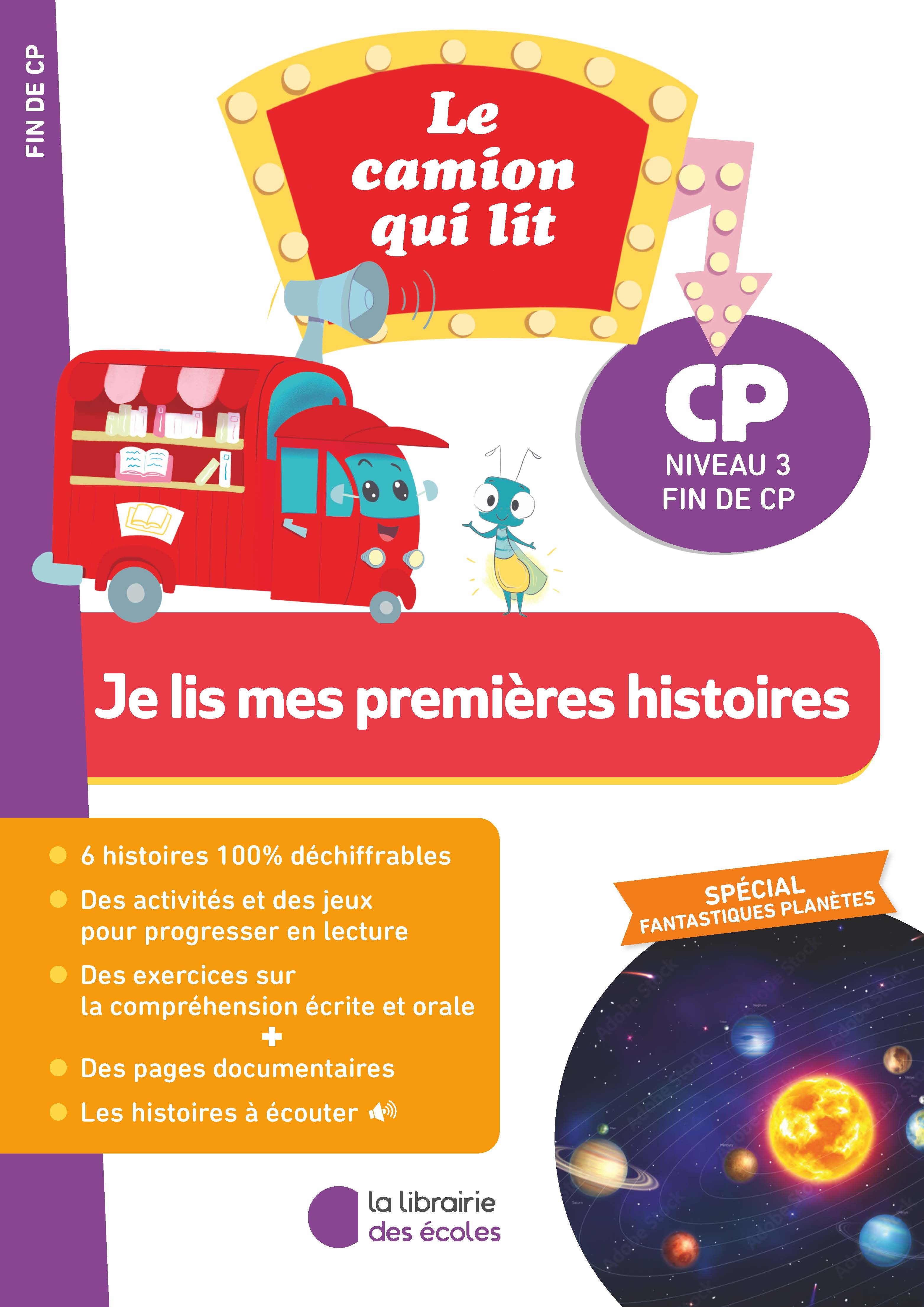 Le camion qui lit - Je lis mes premières histoires - CP niveau 3 (2026)