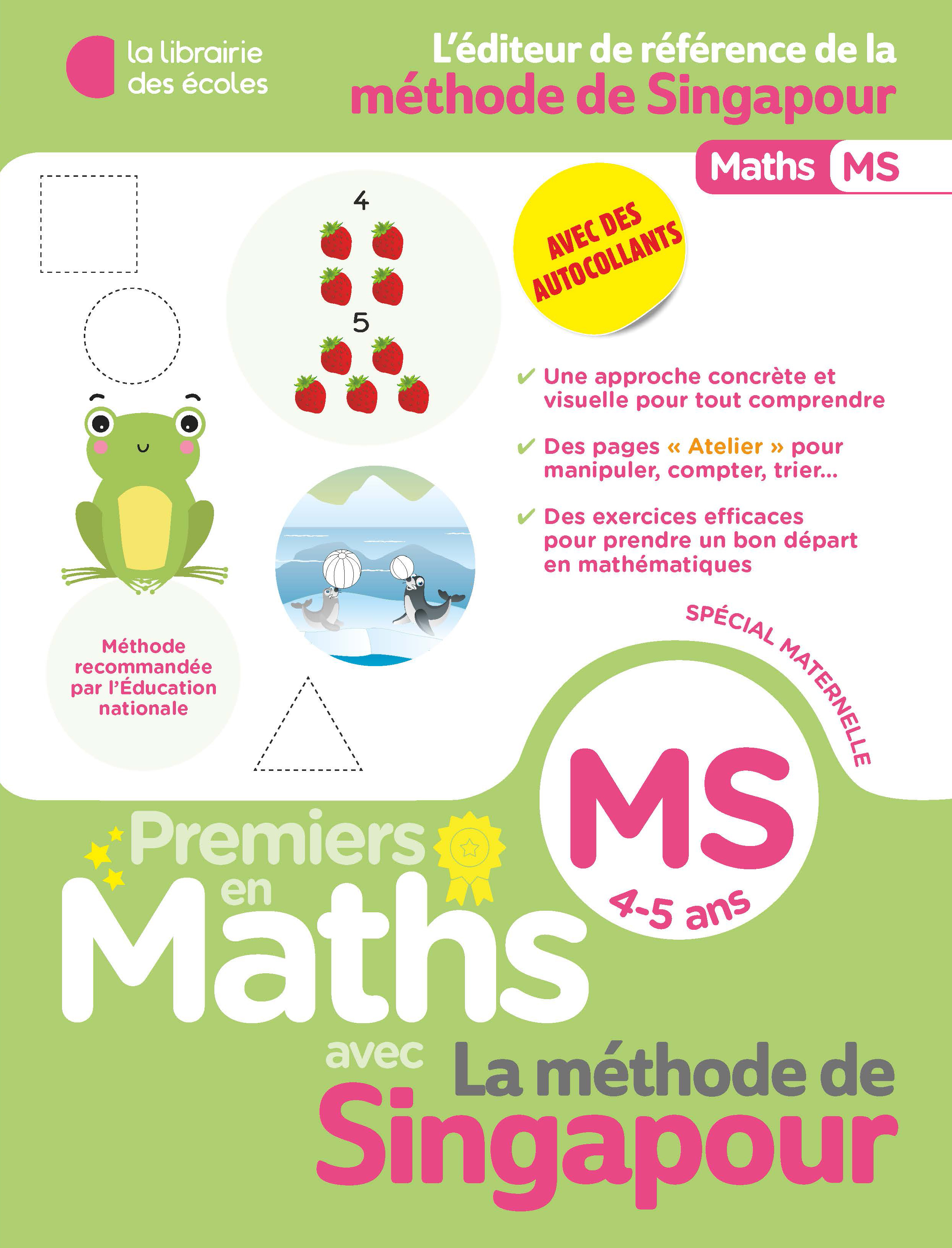 Premiers en maths - Méthode de Singapour MS