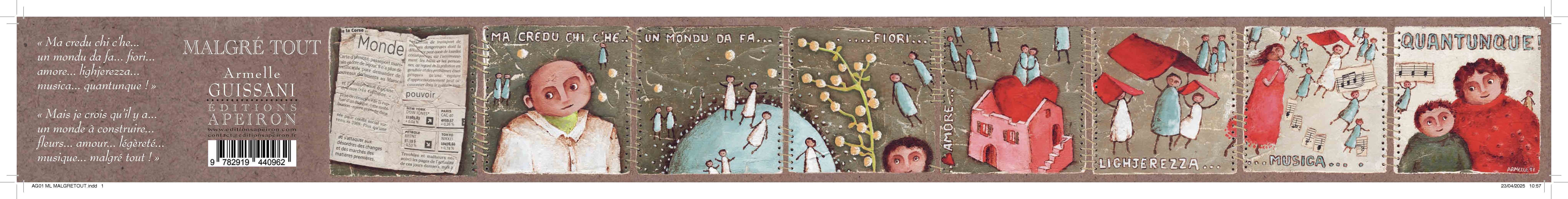 Mini-livre MALGRE TOUT