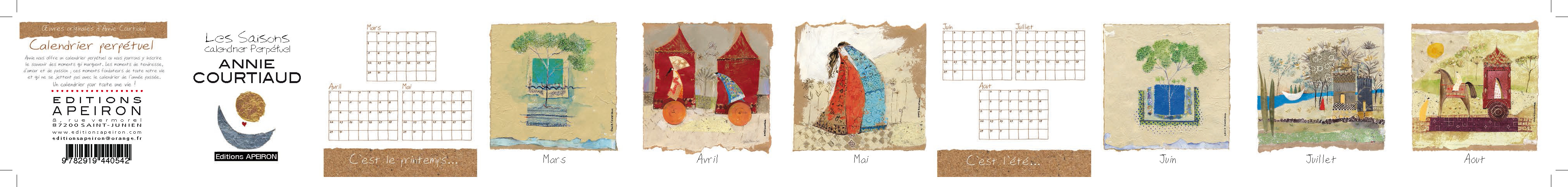 MiniLivre AC4 Calendrier Saisons