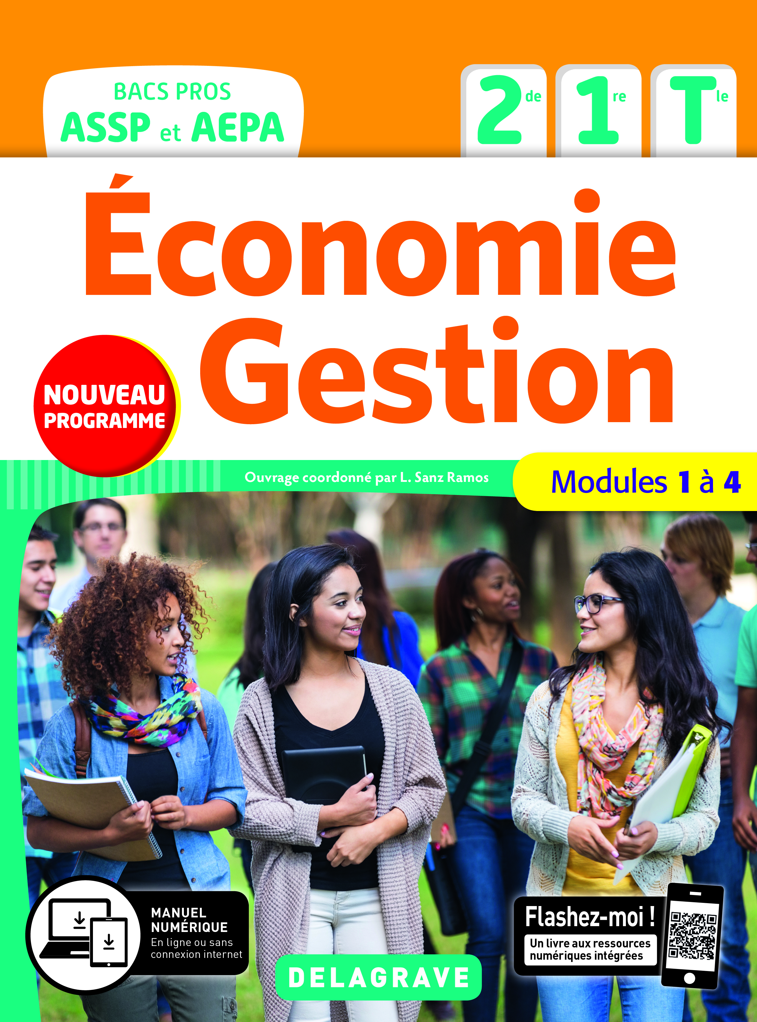 Économie-Gestion 2de, 1re, Tle Bac Pro ASSP et AEPA (2020) - Pochette élève