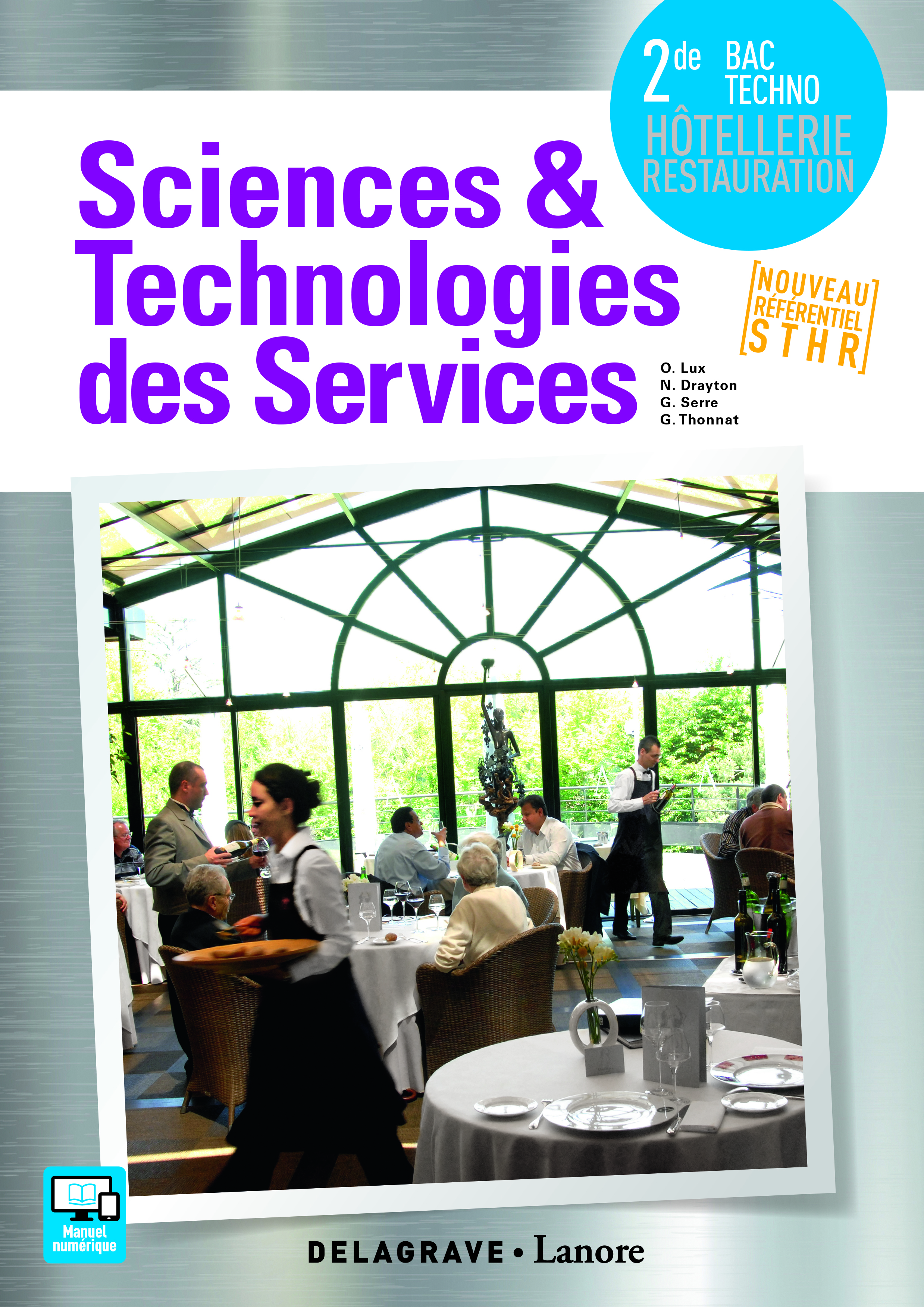 Sciences et Technologies des Services (STS) 2de Bac Techno STHR (2016) - Pochette élève