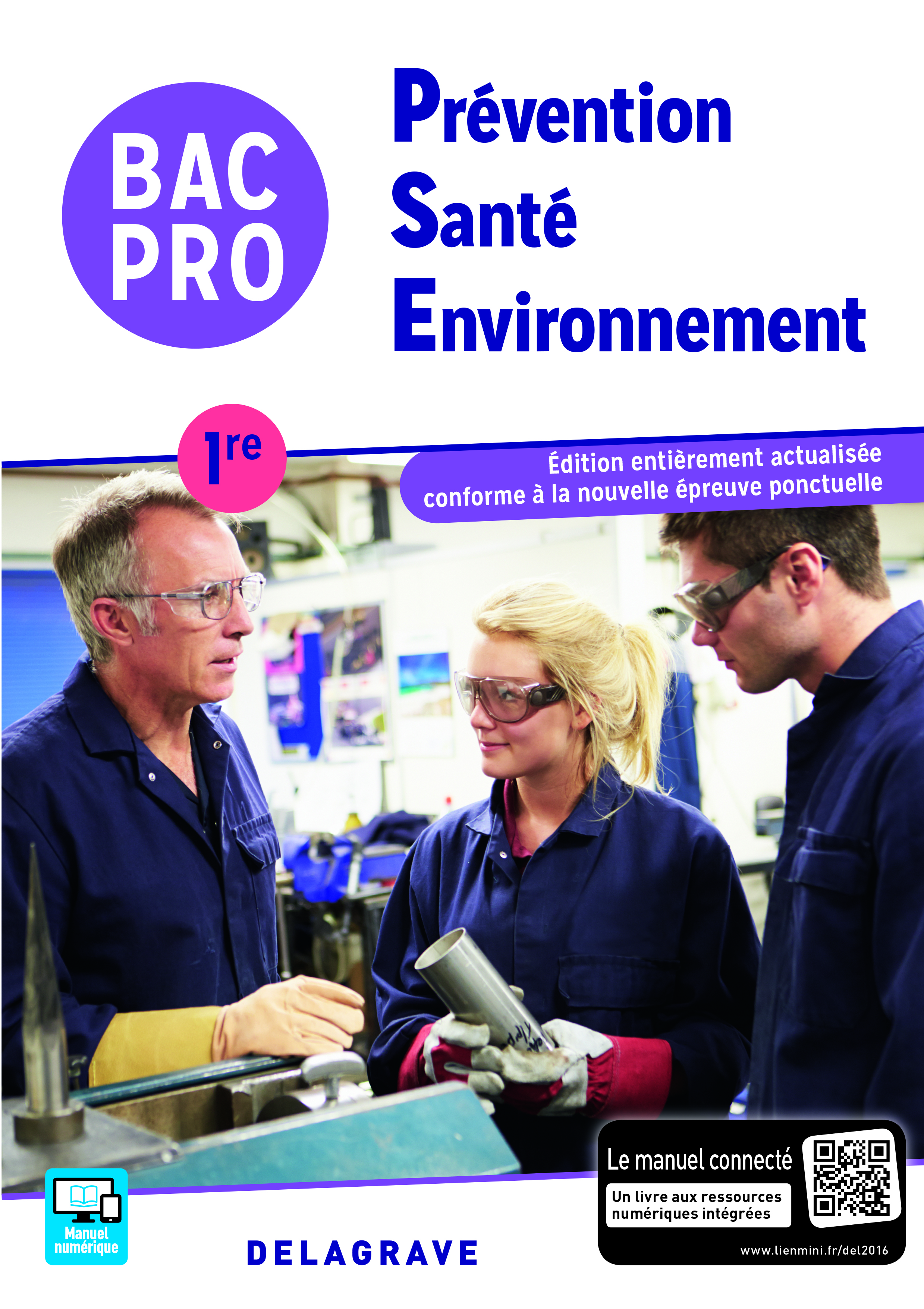 Prévention Santé Environnement (PSE) 1re Bac Pro (2016) - Pochette élève