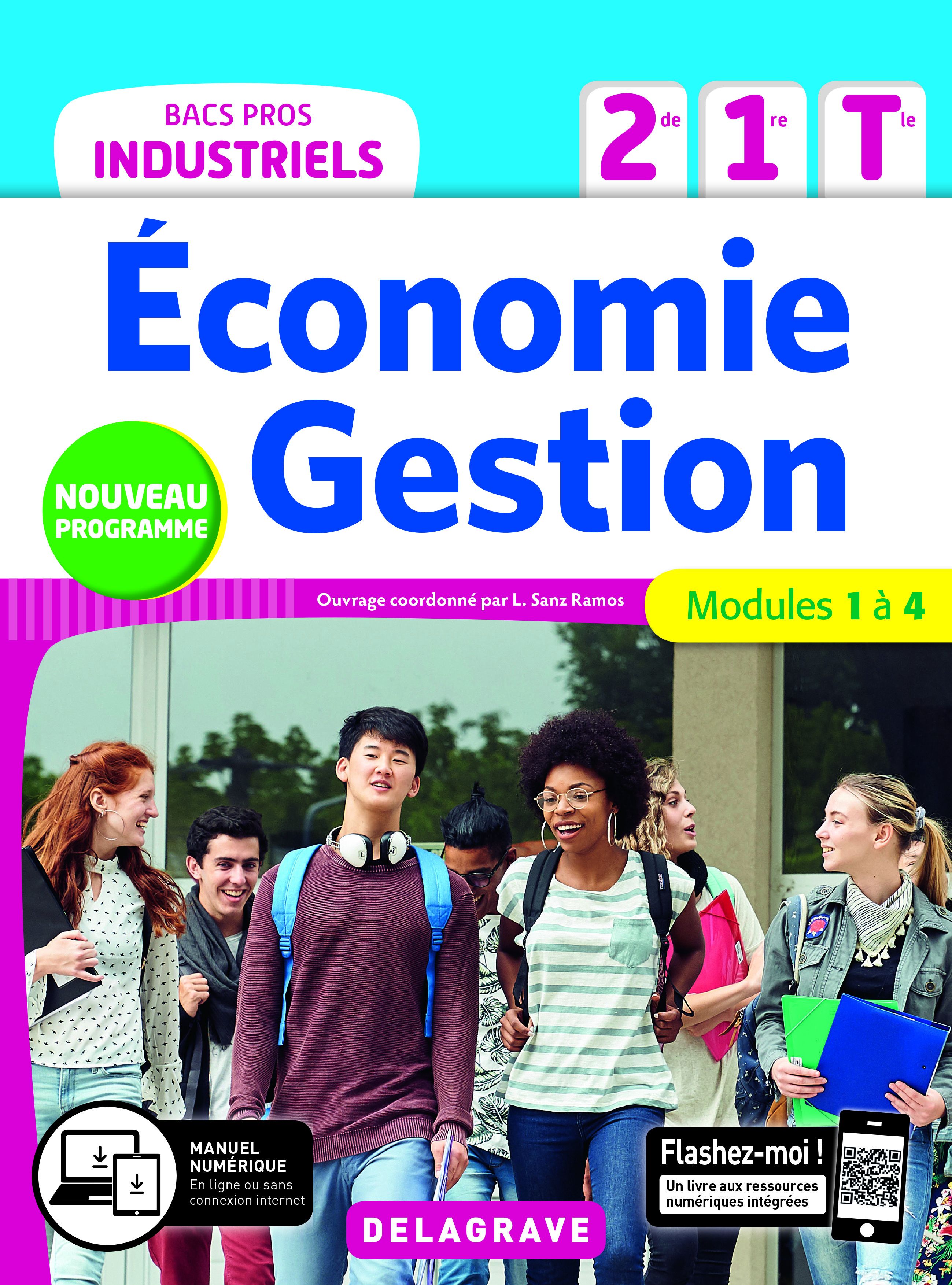 Économie-Gestion 2de, 1re, Tle Bacs Pros Industriels (2020) - Pochette élève