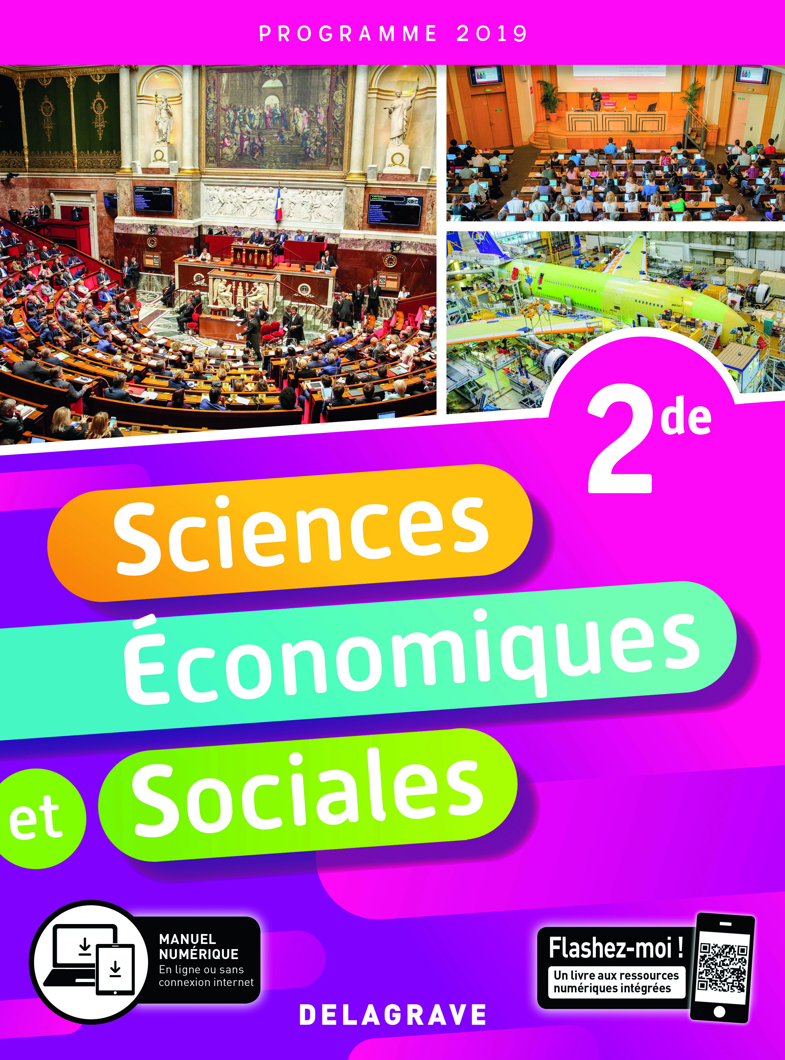 Sciences Économiques et Sociales (SES) 2de (2019) - Pochette élève