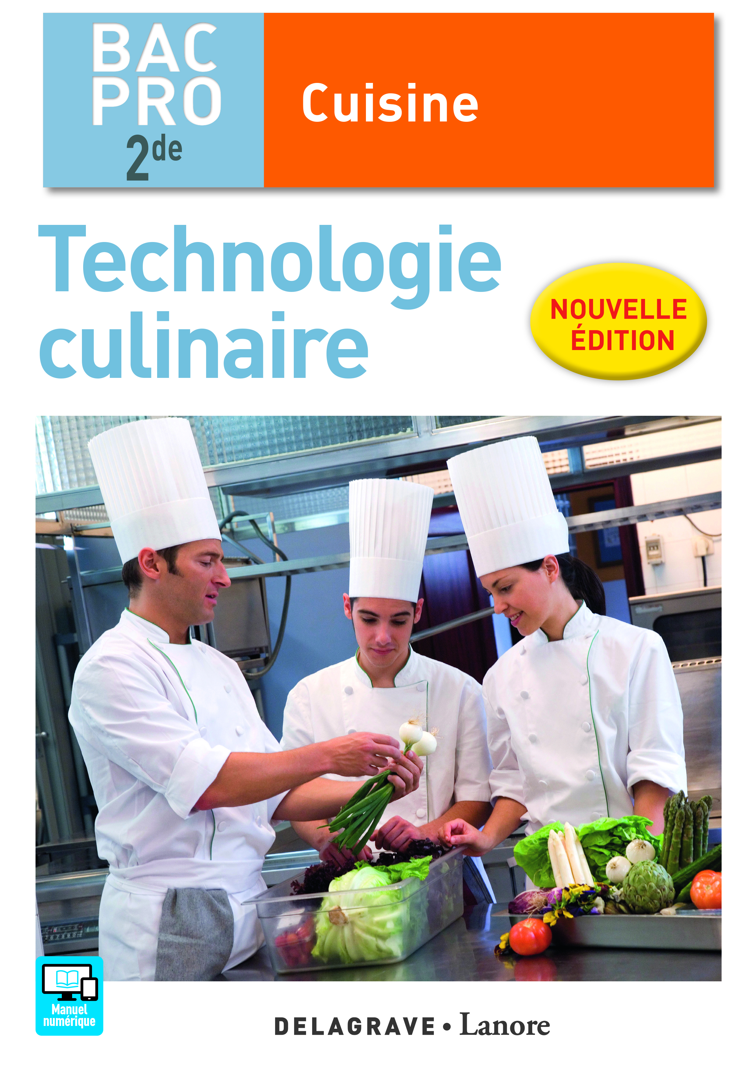 Technologie culinaire 2de Bac Pro Cuisine (2016) - Pochette élève