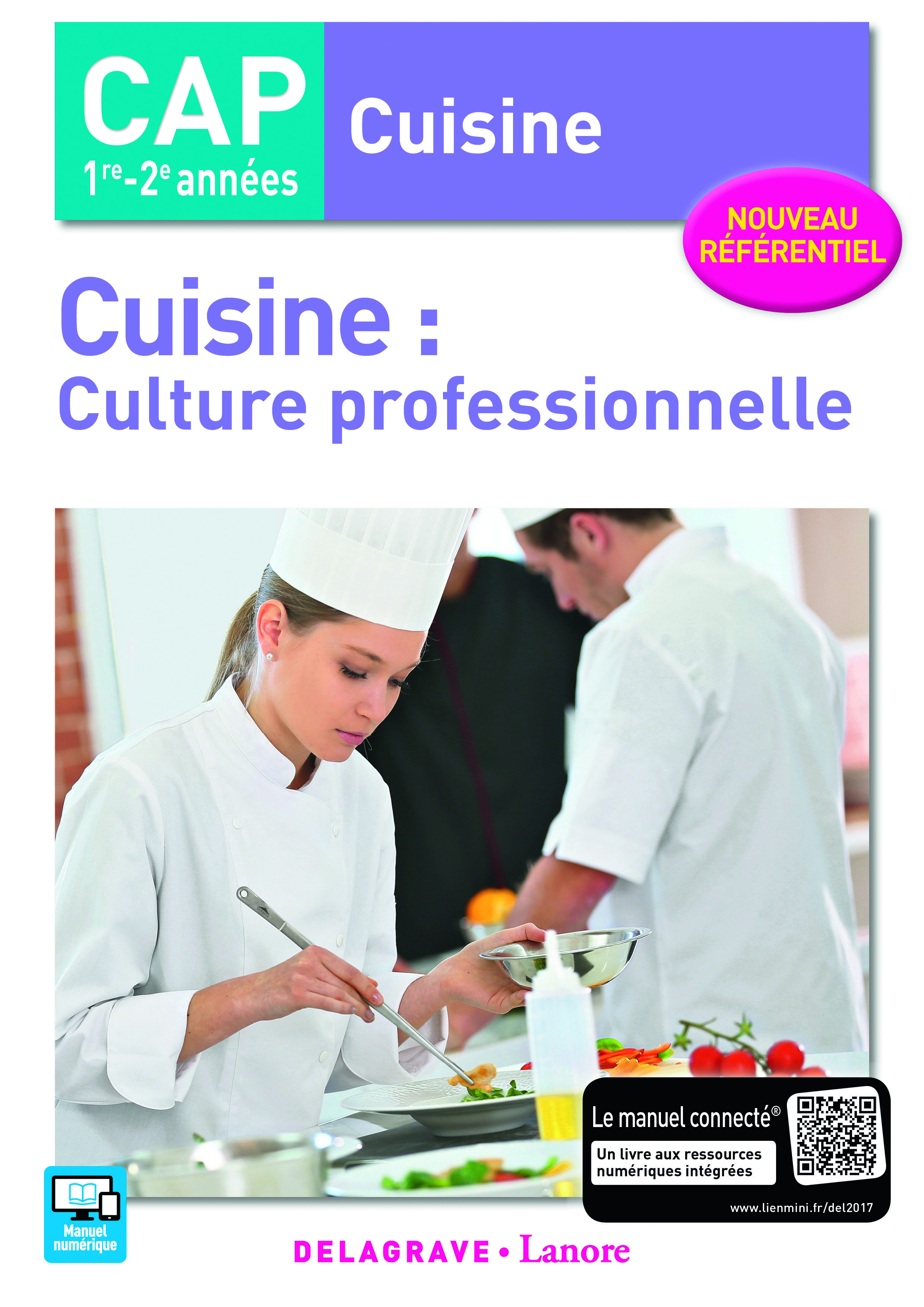 Cuisine - culture professionnelle CAP Cuisine (2017) - Pochette élève