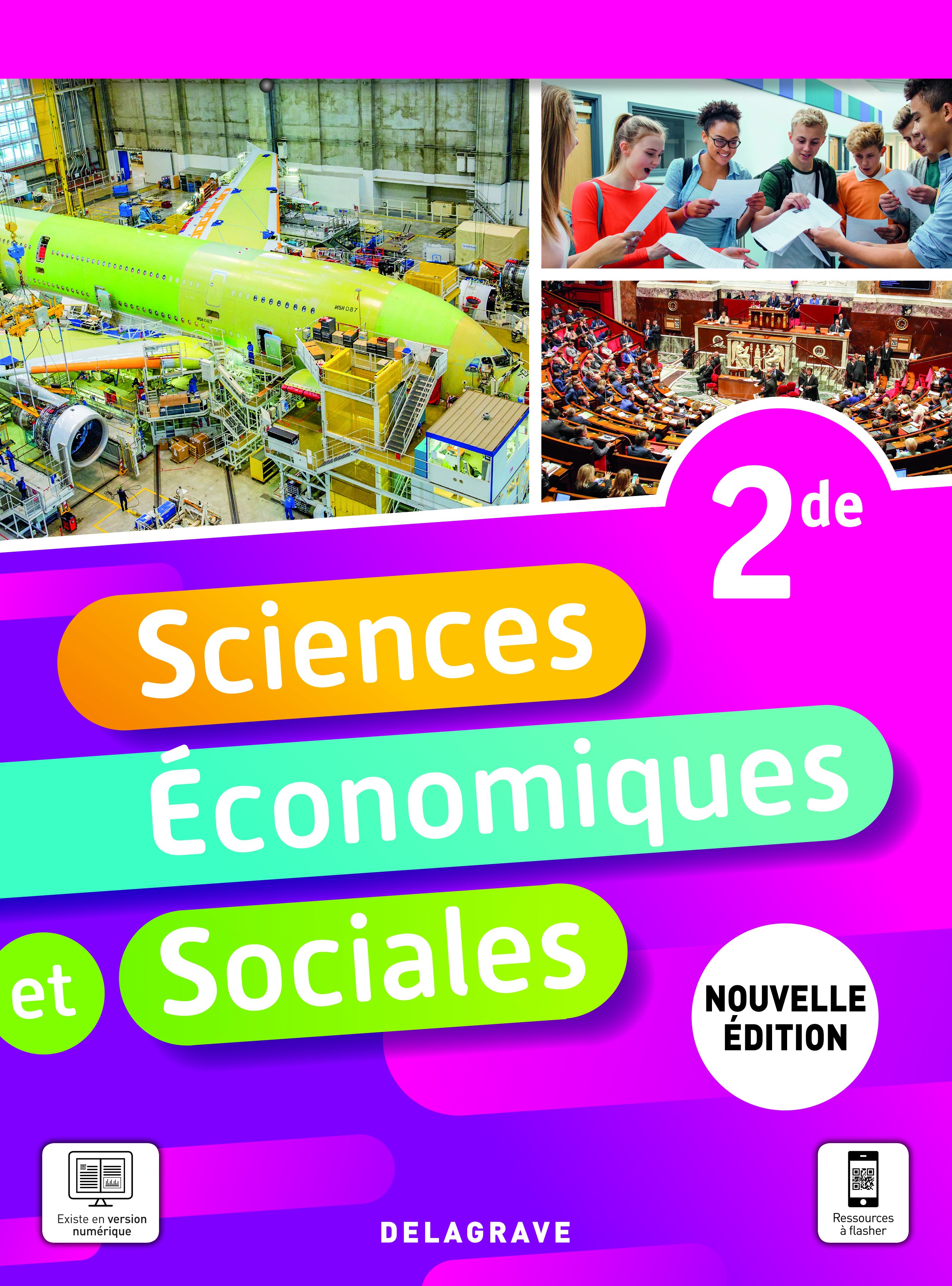 Sciences Économiques et Sociales (SES) 2de (2021) - Pochette élève