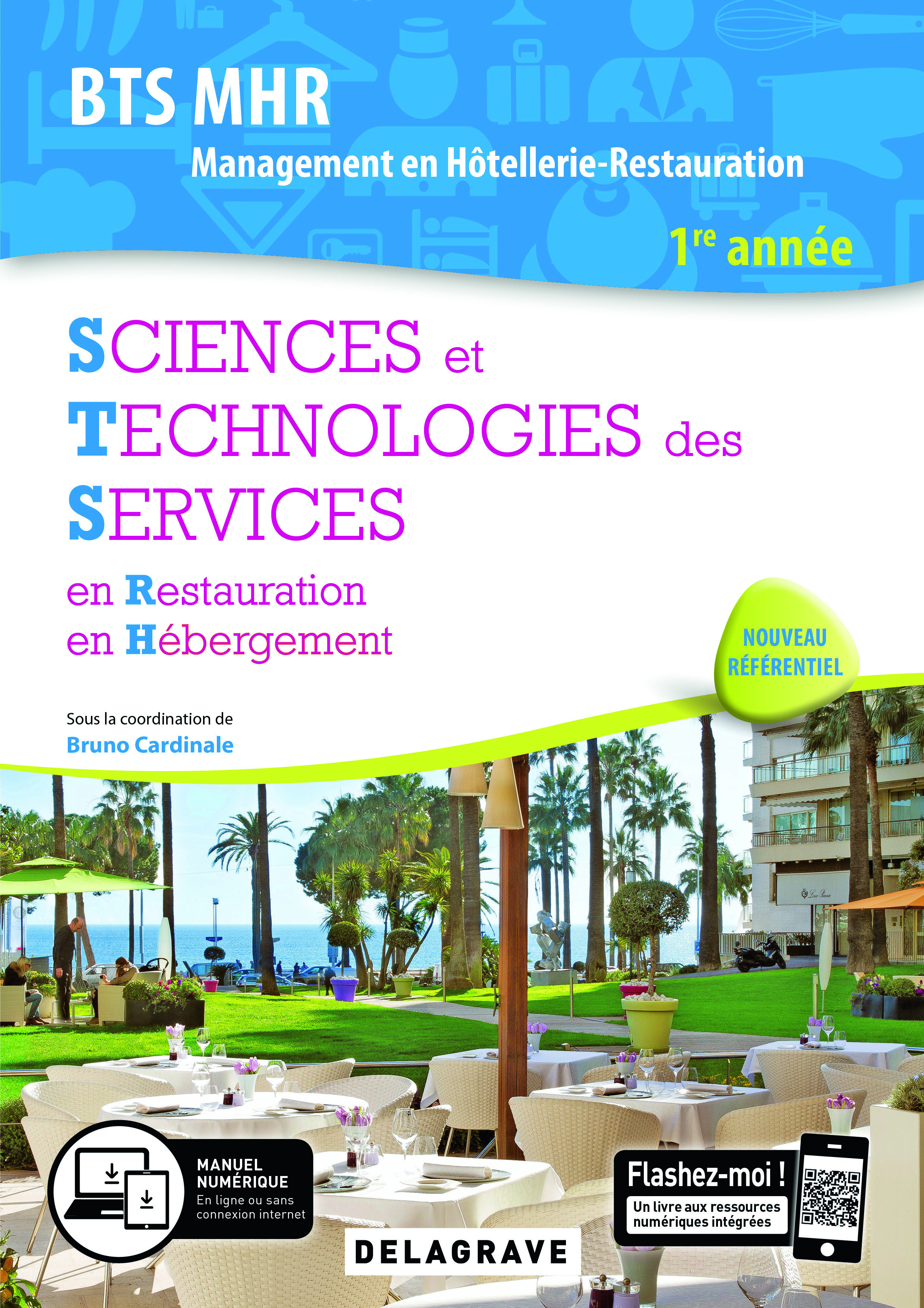 Sciences et Technologies des Services (STS) 1re année BTS MHR (2019) - Pochette élève