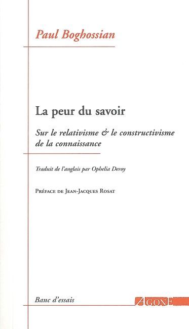 La Peur du savoir