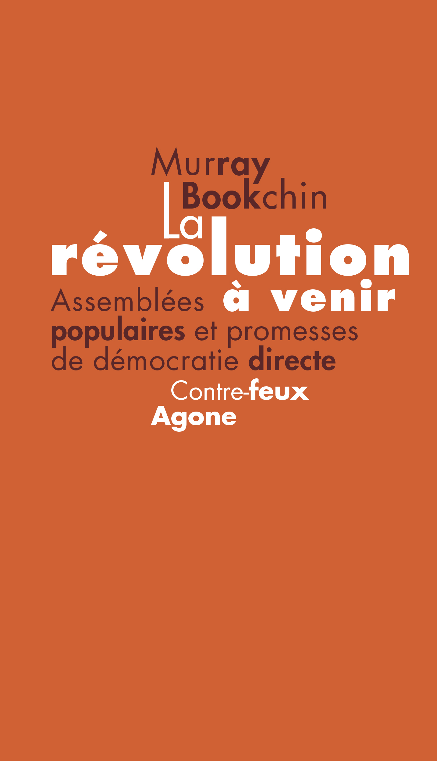 La Révolution à venir