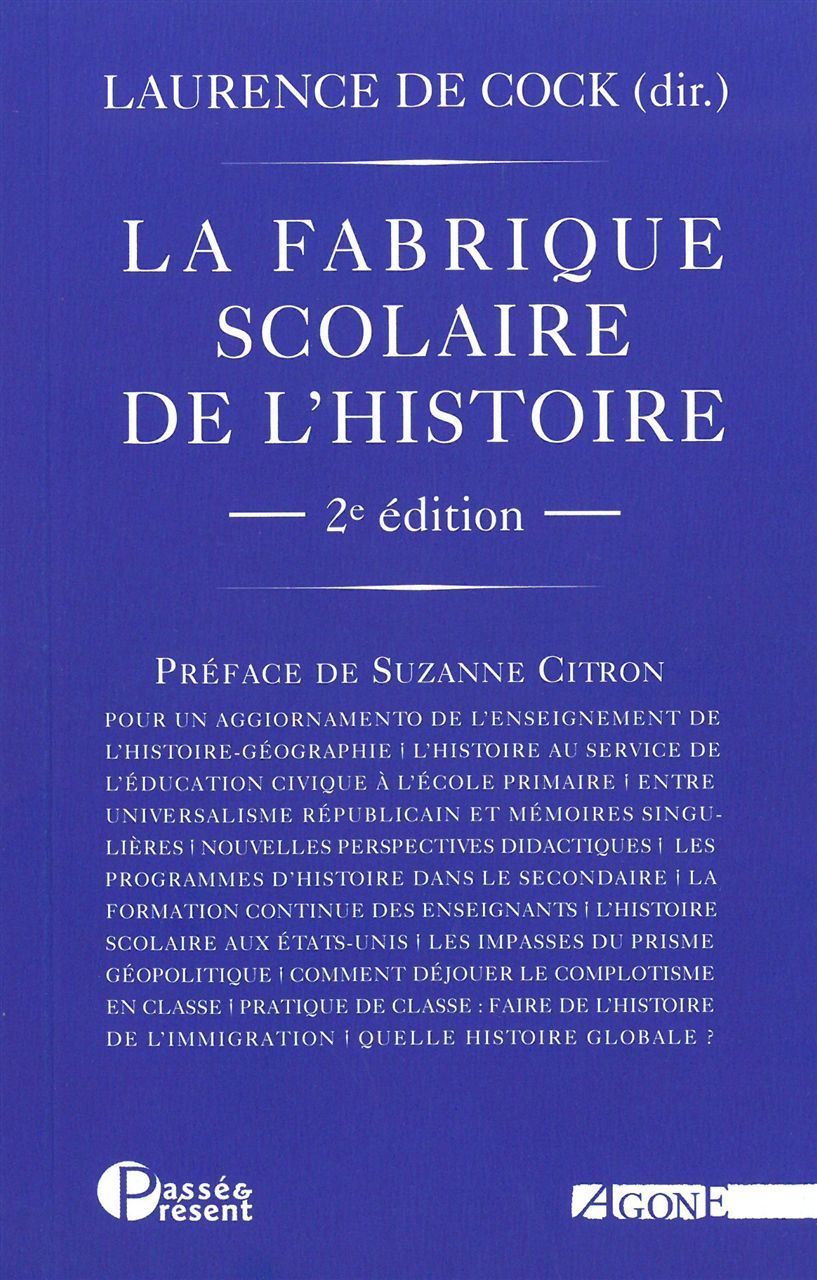 La Fabrique scolaire de l'histoire