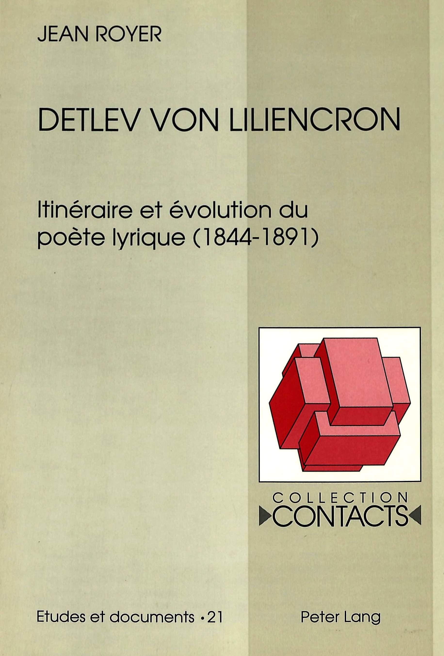 DETLEV VON LILIENCRON